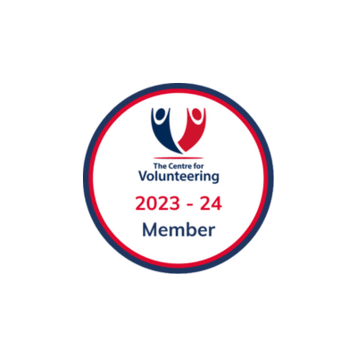 The Centre for Volunteering 2023-2024 member badge