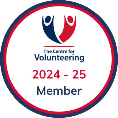 The Centre for Volunteering 2023-2024 member badge