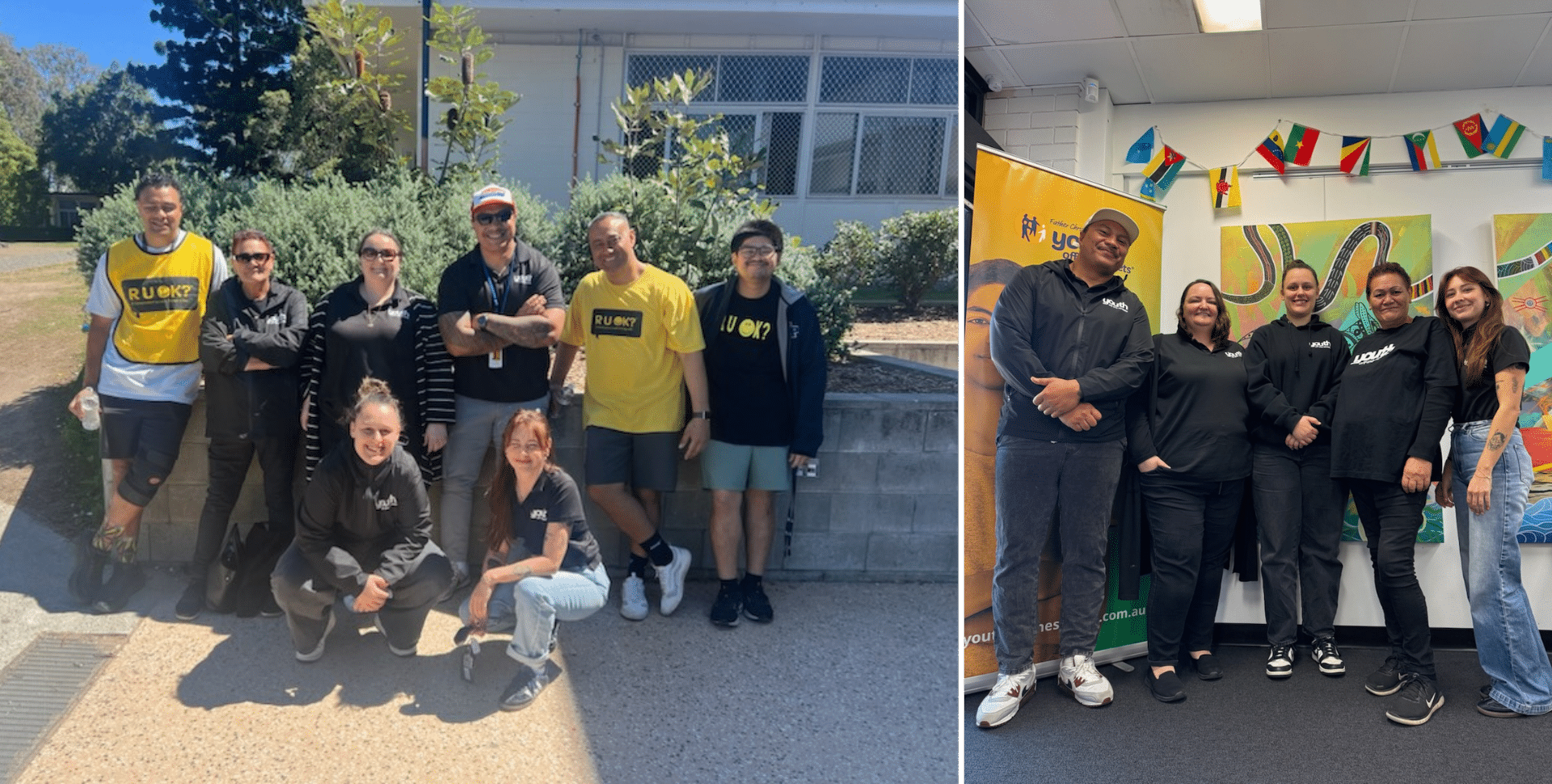 The Youth Off The Streets Engagement and Support team in Logan, Brisbane