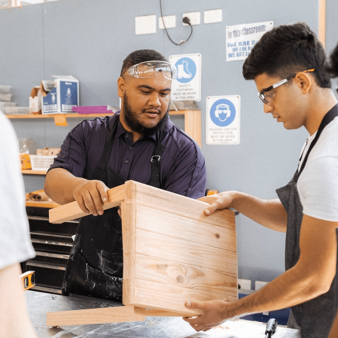 Teen boy walking past police station
