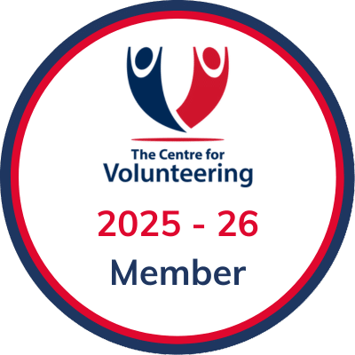 The Centre for Volunteering 2025-2026 member badge
