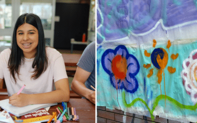 Calm through creativity: Art therapy at Key College, Redfern
